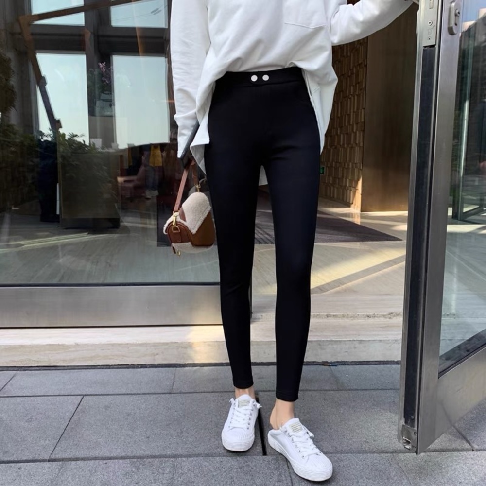 New black stretchable legging XS